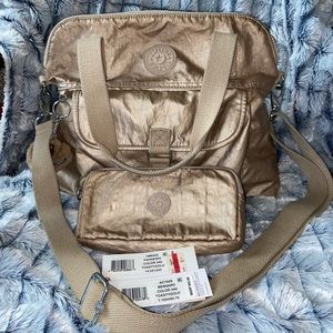 Kipling Pahneiro Shoulder Handbag Crossbody and Wallet